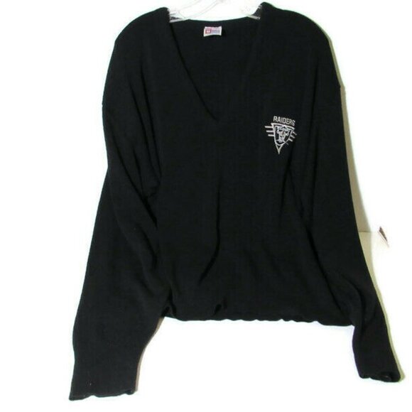 VTG  NFL Raiders Football Sweater - Picture 1 of 7